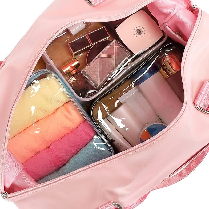 PACKISM Clear Toiletry Bag - TSA Approved Toiletry Bag 3 Pack Same Medium Size, Quart Size Bag Travel Makeup Cosmetic Bag, Carry on Airport Airline Compliant Bag, Black