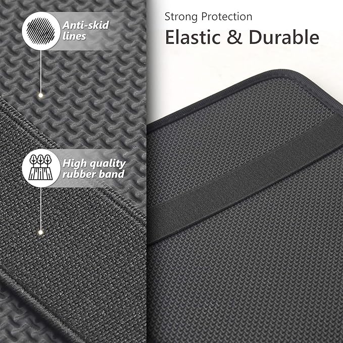 JEOCODY Purple Rose Auto Center Console Cushion Pad Universal Fit Most Vehicle/SUV/Truck, Waterproof Neoprene Armrest Seat Box Cover Protector Car Accessories