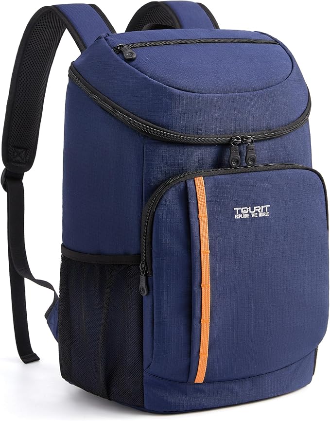 TOURIT Cooler Backpack 30 Cans Lightweight Insulated Backpack Cooler Leak-Proof for Men and Women