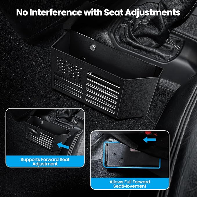 DIAMOOKY Upgraded Metal Magnetic Center Console Organizer for Jeep Wrangler JL/JLU/4XE 2018-2026 & Gladiator JT 2026 2025 2024-2020 Accessories, Gear Shift Side Storage Box,Integrated (Not for JK/JKU)