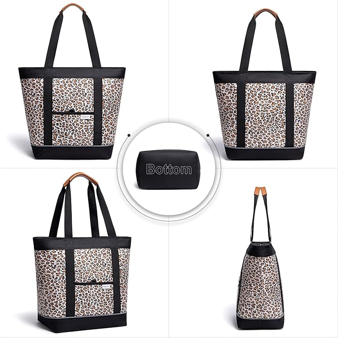 Insulated Cooler Bag Reusable Grocery Tote Bags Transport Large Lunch Box for Women