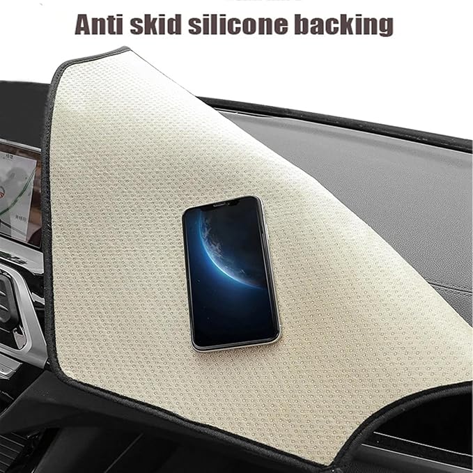 Fit for Hyundai Accent 2012-2017,Car Dashboard Cover,Non-Slip Dash Mat Dashboard Cover,Black Dash Cover Mat,Car Accessories