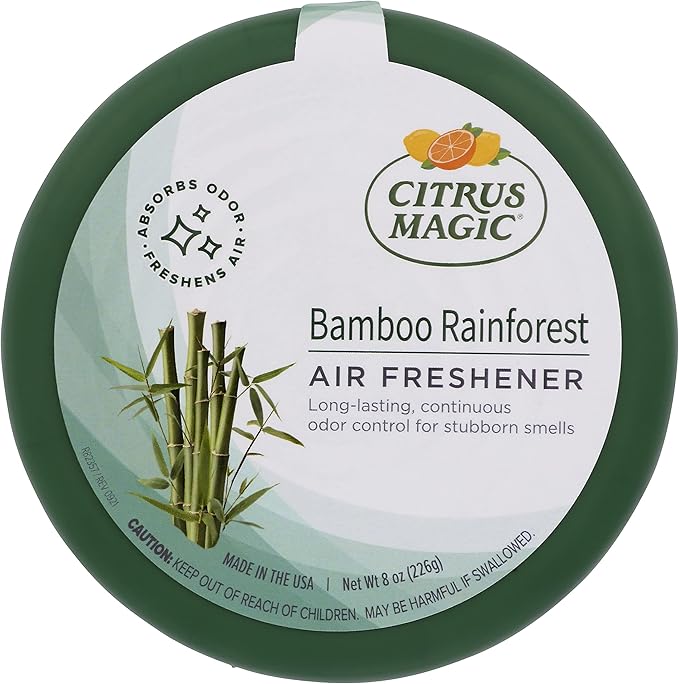 Citrus Magic Solid Air Freshener, Pack of 3, Bamboo Rainforest