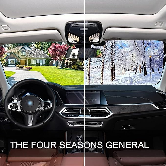 xigua Jellyfish Car Windshield Sunshade Foldable Front Window Sun Visor Protector for Car,SUV,Truck - Keep Vehicle Cool,55 x 27.6 Inch