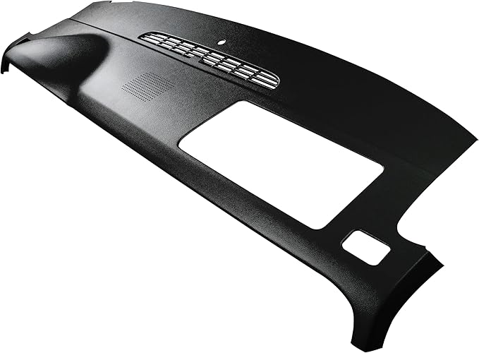 DashSkin Dash Cover Compatible with 2007-2014 Chevy Tahoe Suburban Avalanche & GMC Yukon & Yukon XL with Dash Speaker in Black - Hard Molded Plastic Dashboard Cap