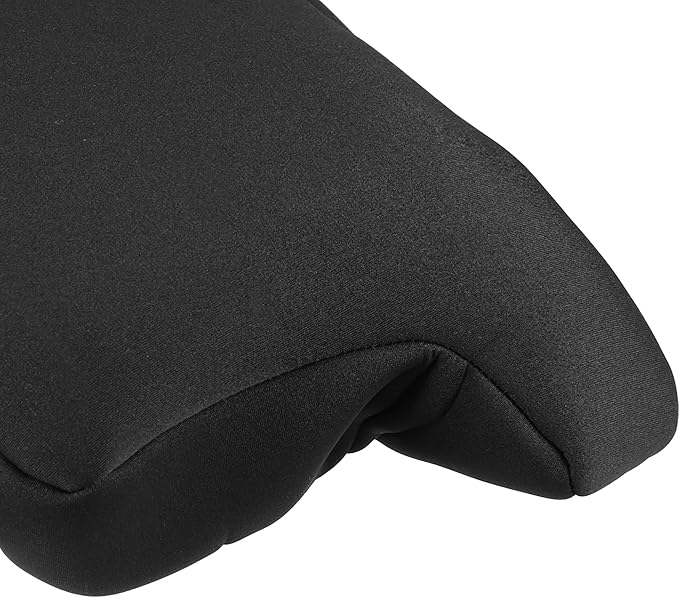 X AUTOHAUX Car Center Console Armrest Cover for Ford for Ranger 2019-2023 Neoprene Interior Arm Rest Cover Elbow Cushion Pad Black