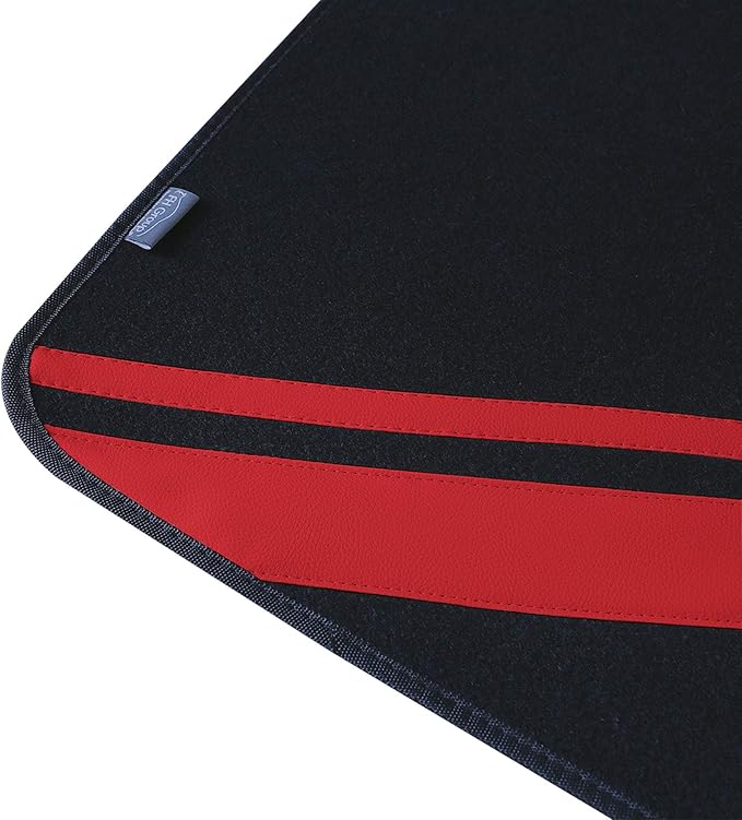 FH Group Car Floor Mats - Carpet Floor Mats for Cars, Universal Fit Automotive Floor Mats, All Purpose Car Floor Mats, Carpet Protector Mat for Most Sedan, SUV, Truck Floor Mats Red