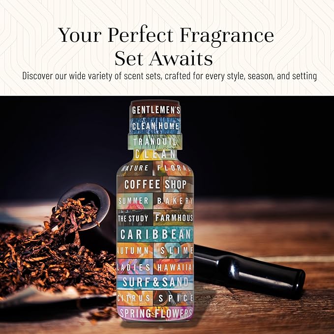 P&J Fragrance Oil Sweet Tobacco 100ml - Candle Scents, Soap Making, Diffuser Oil, Aromatherapy