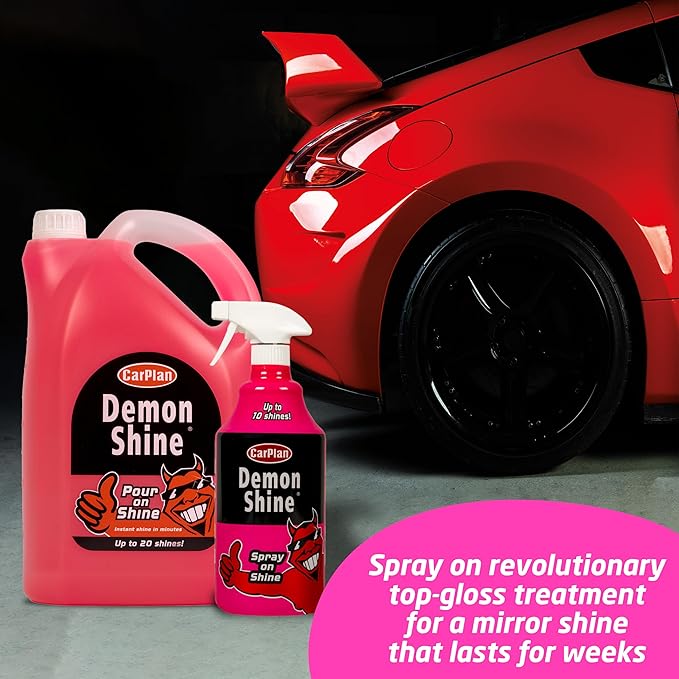 CarPlan Demon Shine 169 fl Oz (5L) - Pour on Shine