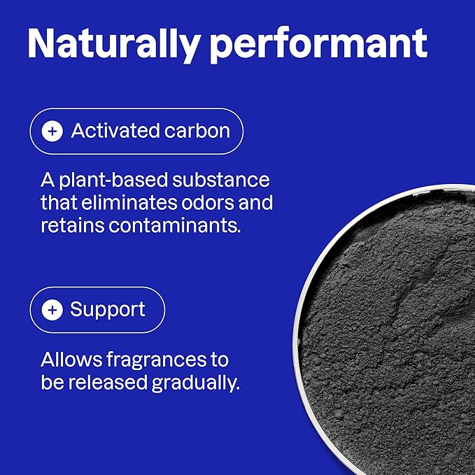 ATTITUDE Odor Eliminator with Activated Carbon, Plant-Based Air Purifier, Vegan, Lavender & Eucalyptus Scent, 8 Ounces