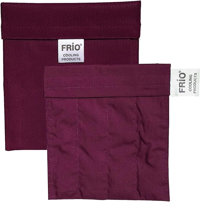 FRIO Cooling Wallet - Insulin Cooler for 45+ Hours of Stress Free On The Go - Burgundy - Small