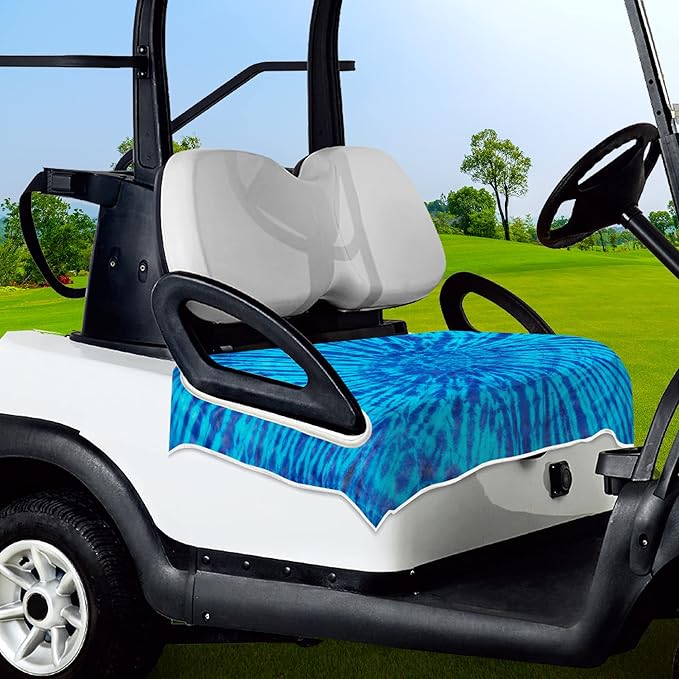 ENYORSE Golf Cart Seat Covers - Ethnic Style Golf Cart Towel Blanket for 2/4 Seater, Soft & Breathable Microfiber, Keeps Seats Cool & Comfortable, 51”x31”, Fits EZGO/Yamaha/Club Car