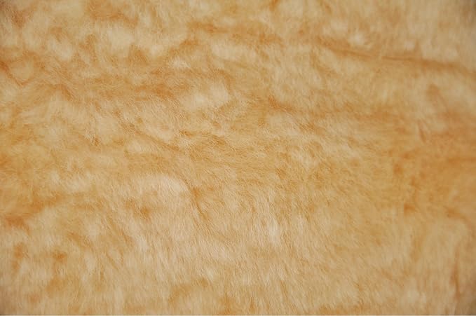 Eurow Australian Merino Sheepskin Car Seat Cover, Plush Universal Fit for Most Vehicles, Summer Cool & Winter Warm, Side Airbag Safe, Easy Installation, 56 x 23 Inches, Single Seat, Beige