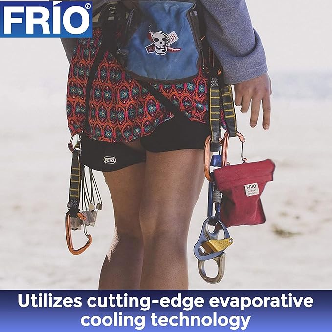 FRIO Cooling Wallet - Insulin Cooler for 45+ Hours of Stress Free On The Go - Red - XL