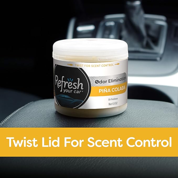 Refresh Your Car! Air Freshener (Pina Colada RF Scent, 1 Pack)