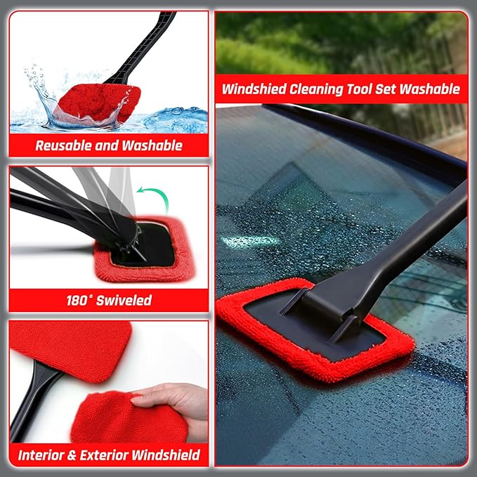43PCS Car Detailing Kit Interior Cleaner, Auto Detailing Kit, Car Vacuum Car Interior Detailing Kit, Car Wash Kit with Bucket Detailing Brush Set Car Accessories for Motorcycle, Cars, Bikes, Wheels