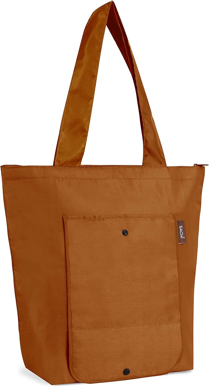 Sachi 3 Piece Market Tote Set – Insulated Therm,an Reusable Grocery Bags for Cold and Hot Foods – Lightweight, Portable and Fold-able (Marble Sunset)