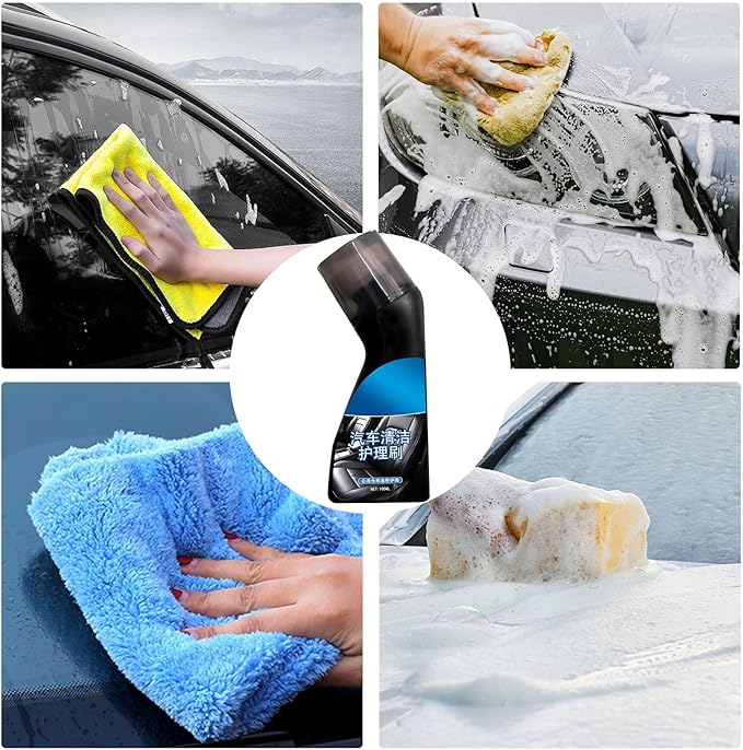 Car Trim Restorer – 100ml Black Coating Agent, Auto Detailing for Hardening and Fading | Exterior Renewal for Door Frames, Bumpers, Headlight Covers, Long Lasting Shine Protectant