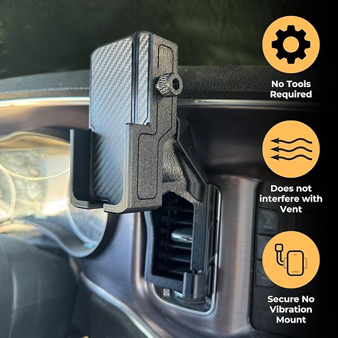 Phone Holder for Dodge Charger 2011-2023 / Cradle Mount