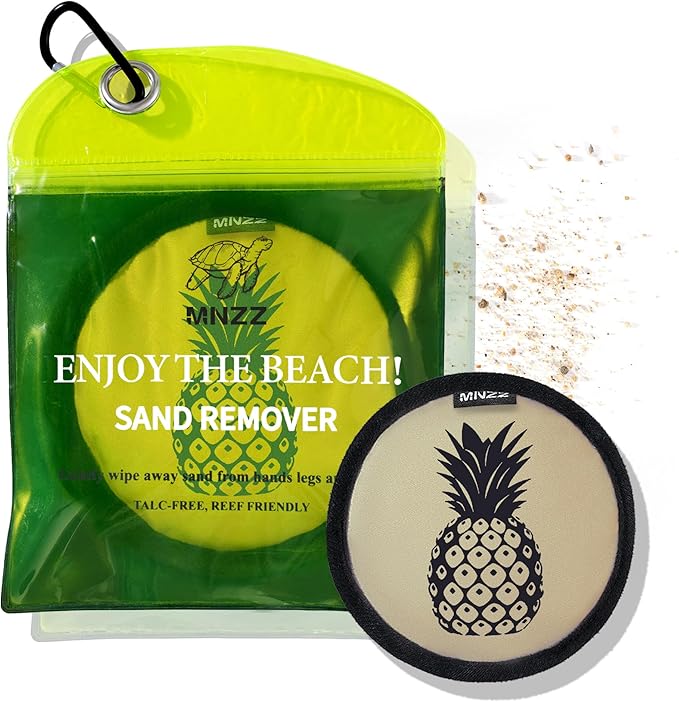 MNZZ Sand Remover Sand Eraser Bag Quick Dry Compact Lightweight Beach Pool Travel Outdoor Essentials Blanket Umbrella Towel Clip Shovel Toy Tent Shade Chair Cover Canopy Picnic Kit