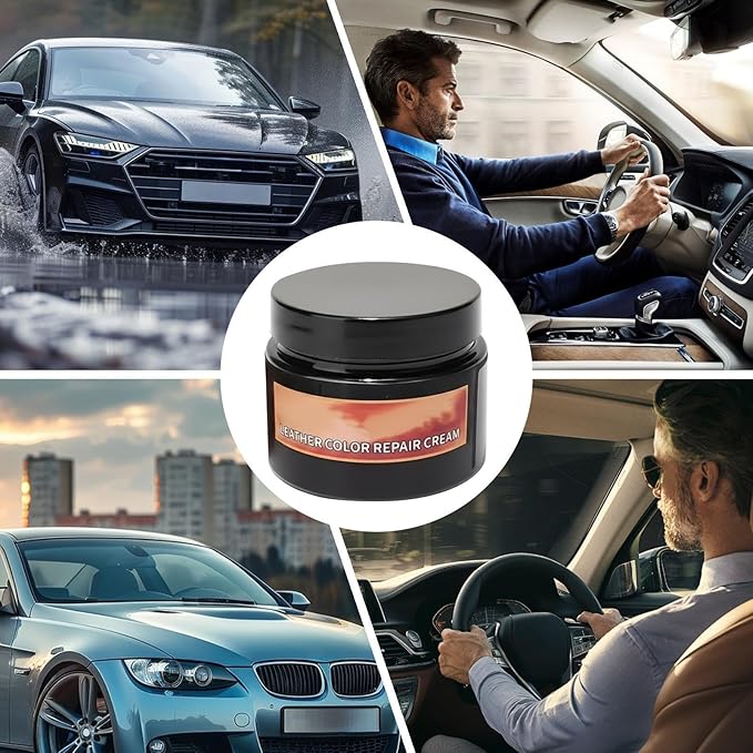 Car Interior Restorer, Steering Wheel Repair Paste, Automotive Restoration Gel with Protective Feature, Dashboard and Trim for Vehicle Use, Leather and Repair Paste with Simple Application