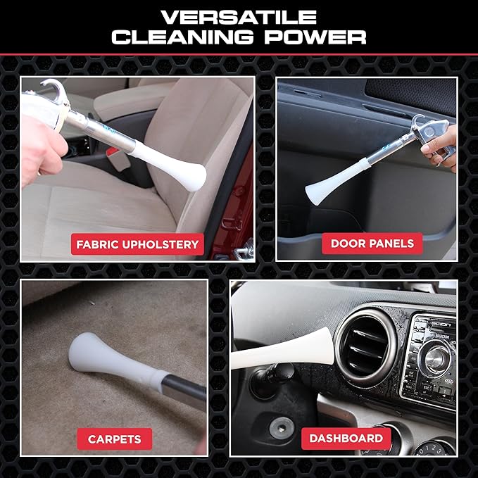 Tornador Z-014 Air Blow Out Tool | High-Performance Air Blower for Fast Car Detailing | Quickly Cleans & Dries Hard-to-Reach Areas | Essential Tool for Professionals