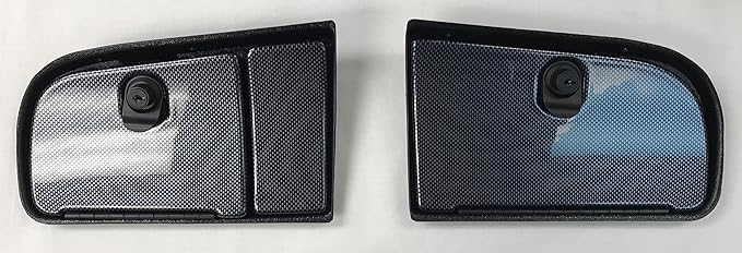 E-Z-Go TXT Golf Cart EZ Install Locking Glove Box Door Set in Carbon Fiber (Will FIT New and Current Generation 1994 and UP) (Will NOT FIT RXV Models)