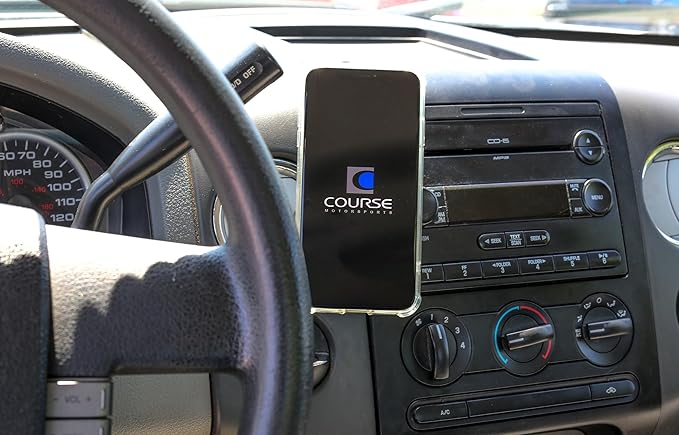 Course Motorsports DirectFit Phone Mount: Ford F-150 (2004-2008), Expedition (2007-2014) Magsafe Compatible Head - Non Charging Left or Right