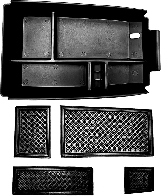 Center Console Organizer Interior Storage Box Fits for Ford Escape 2020 2021 2022 2023 2024 2025 and 2021 2022 2023 2024 2025 Bronco Sport Accessories