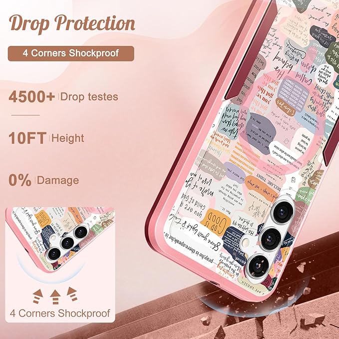for Samsung Galaxy A14 5G Phone Case - Compatible with MagSafe Women Girls Cute Magnetic Protective Cover Girly Kawaii Unique Heavy Duty Shockproof Design for Samsung Galaxy A14 5G Cases