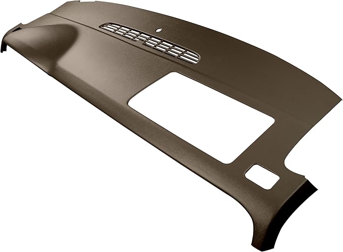 DashSkin Dash Cover Compatible with 2007-2014 Chevy Tahoe Suburban Avalanche & GMC Yukon & Yukon XL Without Dash Speaker in Cashmere - Hard Molded Plastic Dashboard Cap