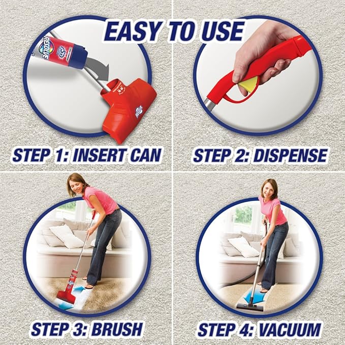Resolve Pet Expert Easy Clean Carpet Cleaner Gadget Foam Spray Refill, 2 Piece Set (Pack of 2)