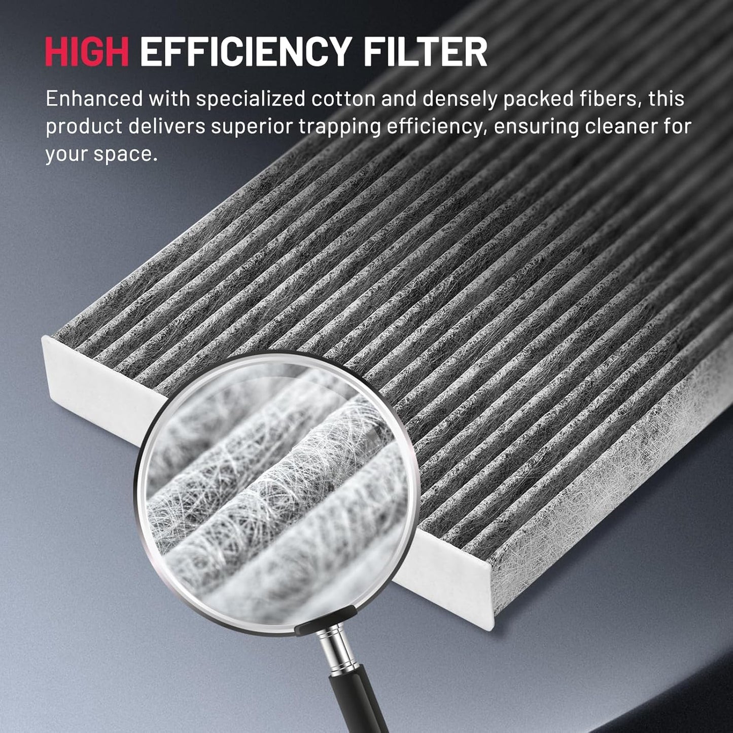 BDFHYK 1PC CF11811 Cabin Air Filter with Activated Carbon Compatible with Mazda 3 2014-2018, 6 2014-2021, CX-5 2013-2022