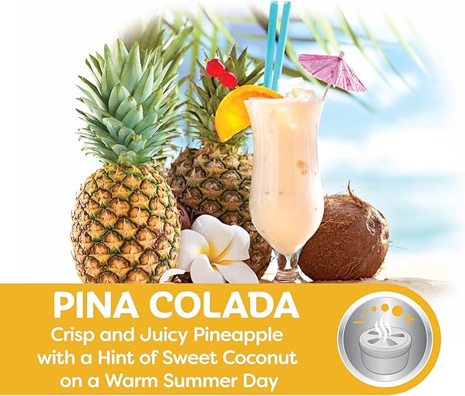 Refresh Your Car! Air Freshener (Pina Colada RF Scent, 1 Pack)