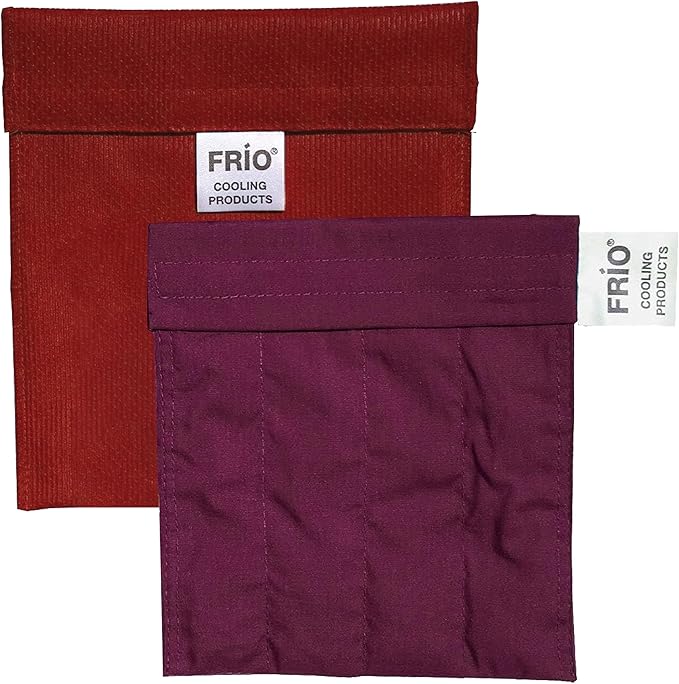 FRIO Cooling Wallet - Insulin Cooler for 45+ Hours of Stress Free On The Go - Red - Small