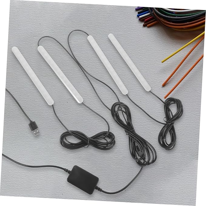 Ciieeo Car Led Interior Light Strip Kit USB-Powered Line Design Smart RGB Ambient Lighting for Cars Easy Installation Led Neon Lights