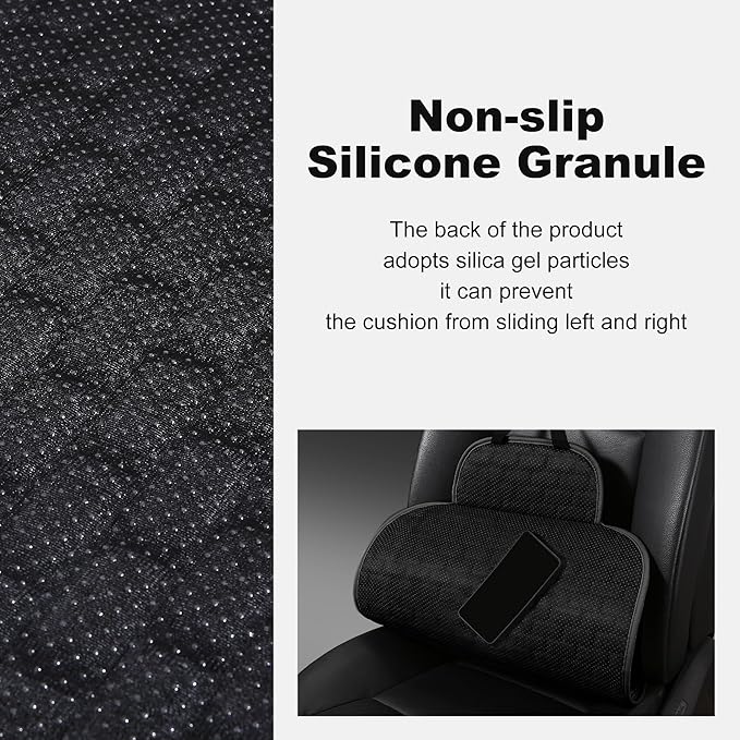 VarCozy Linen Car Seat Covers, Bottom Breathable Seat Covers for Cars for All Seasons with Non-Slip Protector, Universal Seat Covers for Cars, SUVs, Trucks