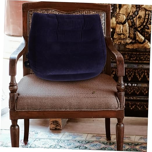 Inflatable Lumbar Pillow Car Seat Cushion for Office Chair Back Support Pillow