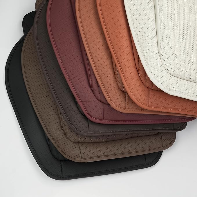 Car Seat Cushion Fit for BMW Accessories Front and Rear Seat Pad for Car Driver Seat Office Chair Orange(1PC)