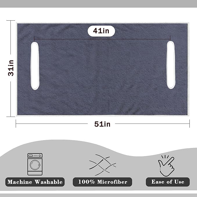 YOKYHOM Golf Cart Seat Covers for 2/4-Seater, Microfiber Seat Towel Blanket, Keeps Seats Cool, Clean & Comfortable, Fits EZGO, Club Car, Yamaha, 51"x31"