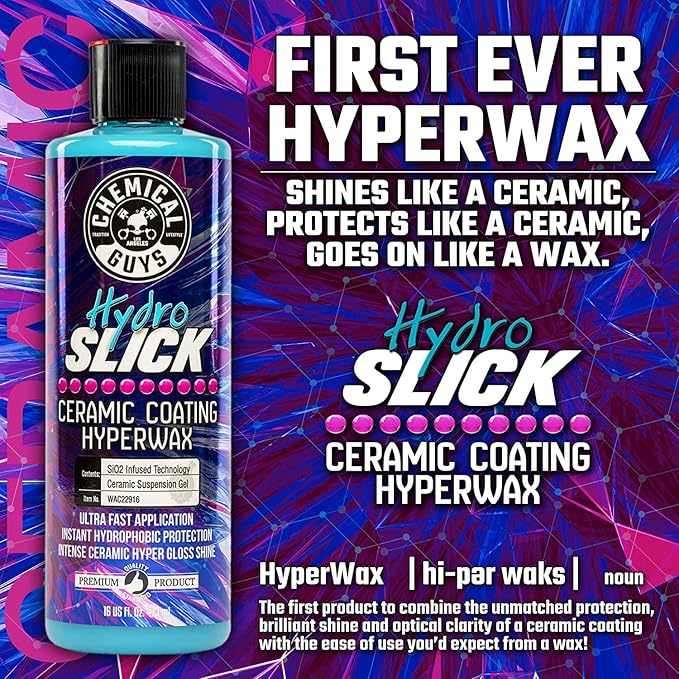 Chemical Guys HOL363 16-Piece Arsenal Builder Ceramic Car Wash & Protection Kit with Big Mouth Max Release Foam Cannon, Bucket and (6) 16 oz Car Care Cleaning Chemicals (Works w/Pressure Washers)
