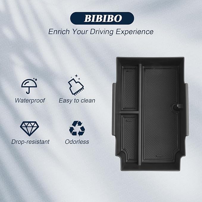 BIBIBO for 2024 Subaru Crosstrek Accessories Center Console Organizer 2023 2024+ Subaru Crosstrek/2026 Crosstrek Hybrid &2024 Subaru Impreza Console Tray 2023 Crosstrek Insert Glove Pallet Organizer