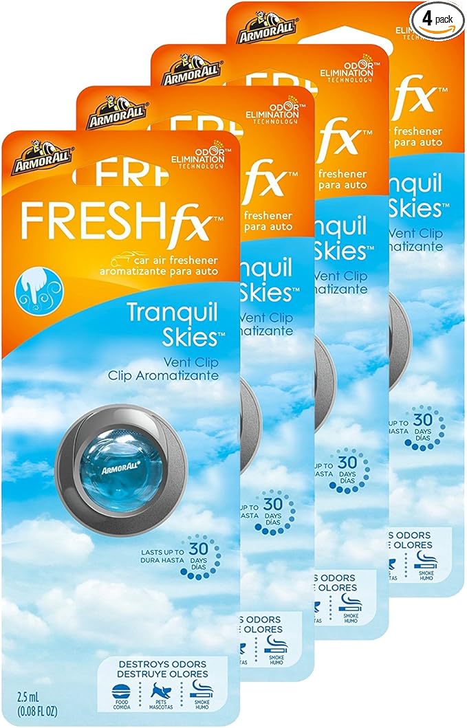 Armor All FRESHfx Car Air Freshener Vent Clip