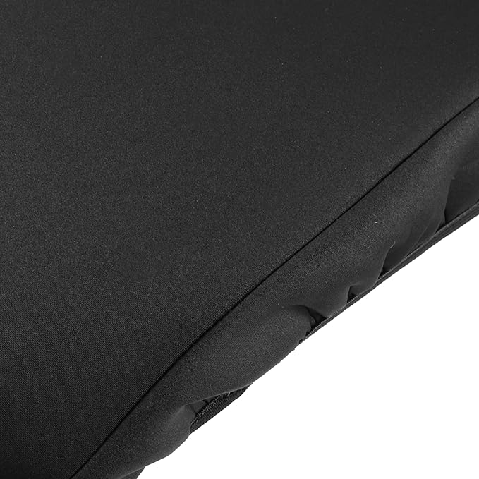 X AUTOHAUX Car Center Console Armrest Cover for Chevrolet Equinox 2018-2023 Neoprene Interior Arm Rest Cover Elbow Cushion Pad Black