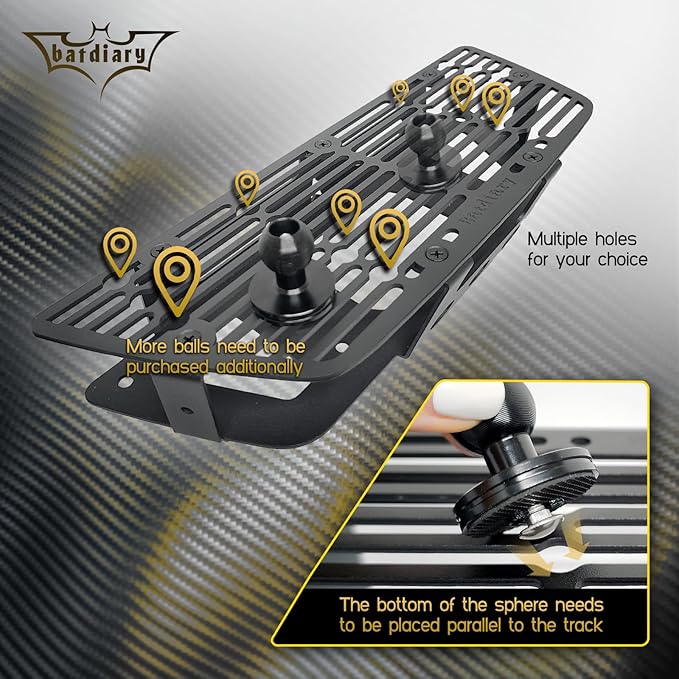 2024 2025 2026 Silverado 1500 Magnetic Phone Mount Compatible with 2019-2026 Chevy Silverado & 2019-2021 GMC Sierra Accessories Metal Cell Phone Holder Dash Platform Mount(No-Drill Installation)