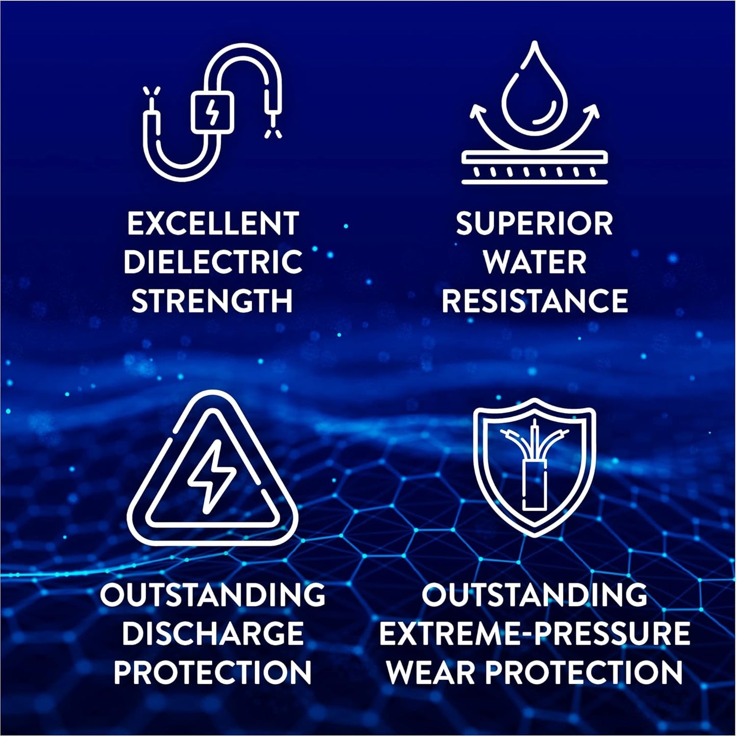 Dielectric Grease, 4-Pack 1oz Tube | Waterproof for Electrical Connectors, Switches, and Sensors | Safe High Temp & Multipurpose Electrical Grease