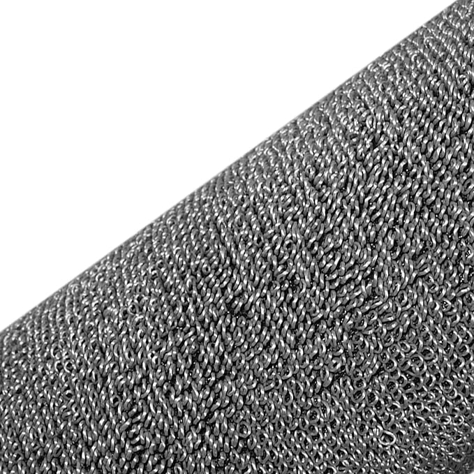 FH Group Car Floor Mats - DIY Ultra Waterproof Trimmable Non-Slip Vinyl Floor Mats, Solid Gray