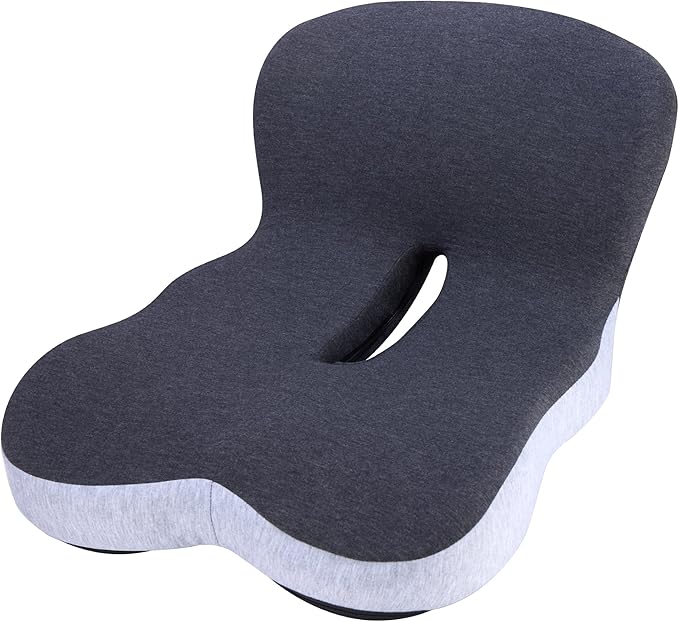 ZUAMEGUMemory Foam Car Seat Cushion – Ergonomic Driver Cushion for Sciatica & Tailbone Pain, Breathable Non-Slip Car Seat Pad for Car, Office Chair, Wheelchair