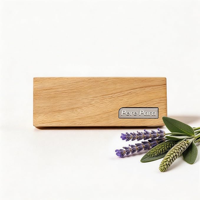4 Packs Pine&Sage Scented Natural Wood Vent Clips,【No More Stuffy Air】 Odor Eliminator Car Scents Air Freshener Refills, Long Lasting Fragrance Diffuser, SUV Essentials Gift for Men