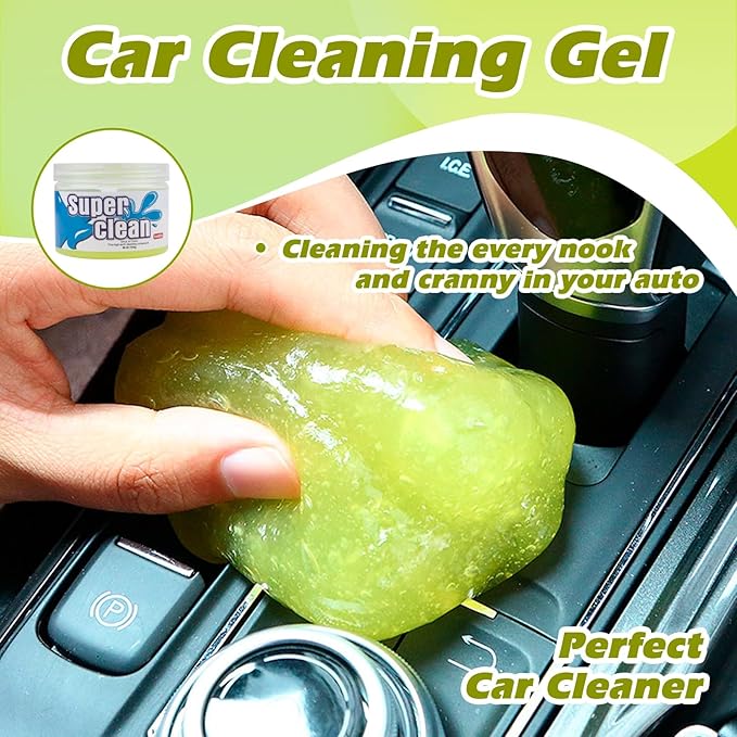 x xotic tech Car Cleaning Gel for Car Detailing Putty Interior Cleaner Slime Auto Detail Tools Supplies Accessories Valentines Day Gifts for Him Her Men Women Stocking Stuffers Yellow 6 Pack